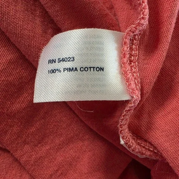 Gap Midi Dress Sunkissed Wash Tiered Pima Cotton Sleeveless M Pink Boho Summer - Picture 5 of 6